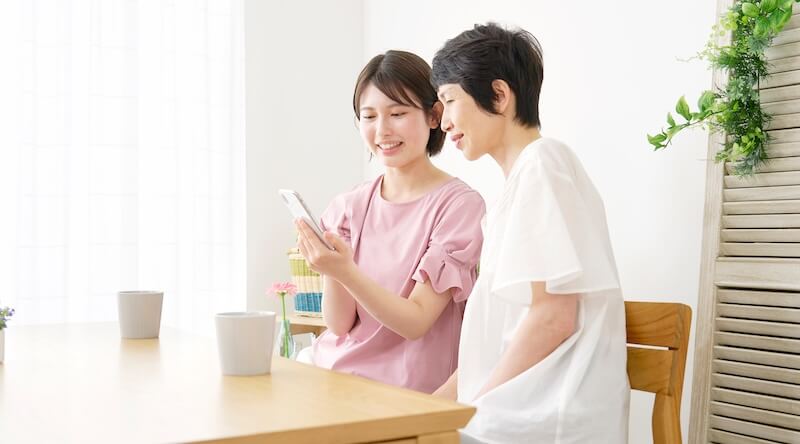 仲の良い親子
