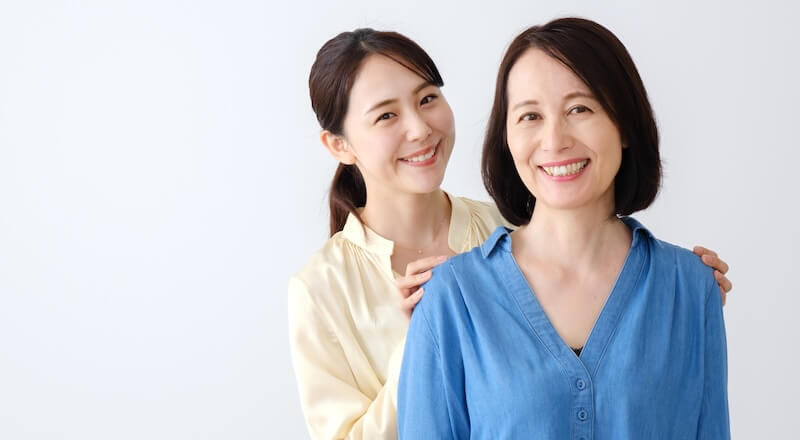 50代の母親